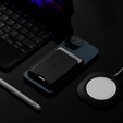 SPIGEN Valentinus MagSafe, Schowek na karty, Black