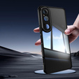 Etui do Sony Xperia 1 VI, Fusion Hybrid, z ochroną aparatu, przezroczyste / czarne