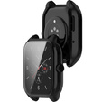 2w1 Etui z osłoną na ekran do Amazfit GTS 4, Czarne