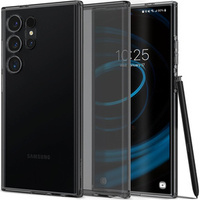 Etui Spigen do Galaxy S24 Ultra, Liquid Crystal, przezroczyste czarne