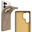 Etui do Samsung Galaxy S25 Ultra z paskiem, magnetyczne MagSafe  – złote