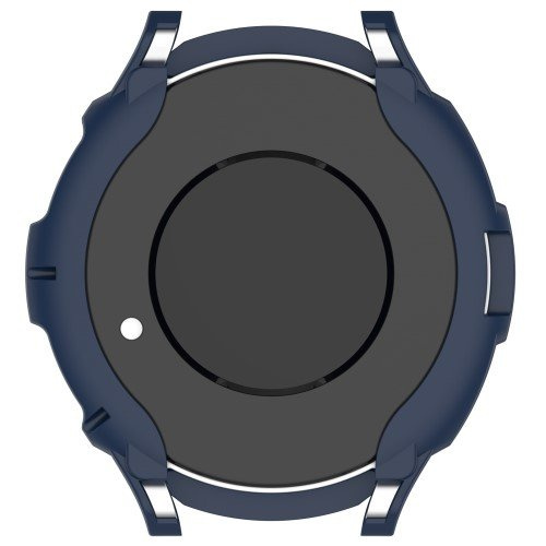Etui z nakładką bezel ring do Samsung Galaxy Watch 6 Classic 47mm, Granatowe