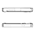 Etui z MagSafe Spigen do Samsung Galaxy S25 Ultra, Ultra Hybrid, przezroczyste / białe + Szkło Hartowane 9H