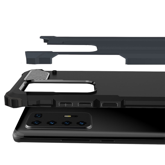 Etui do Huawei P40 Pro, Obudowa TECH ARMOR Case, Granatowe