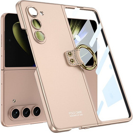 Etui do Samsung Galaxy Z Fold 5 5G, GKK Slim Case, różowe rose gold
