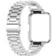 Bransoleta Stainless do Xiaomi Redmi Watch 2 Lite, Srebrny