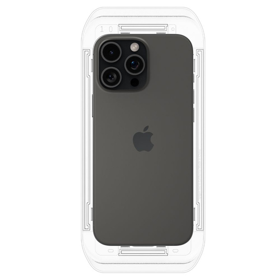 SPIGEN Szkło Hartowane do iPhone 17 Pro Max / 16 Pro Max, Glas.TR EZ Fit (2 sztuki)