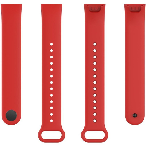 Pasek Silikonowy do Xiaomi Redmi Smart Band Pro, Czerwony