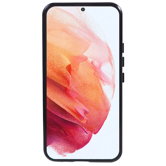 Etui do Samsung Galaxy S21, Magnetic Dual Glass, czarne