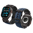 Etui Spigen do Apple Watch 6 / 7 / 8 / 9 / 10 / SE / ULTRA 1 / 2 (44 / 45 / 46 / 49 MM), Durapro Armor, Granatowy