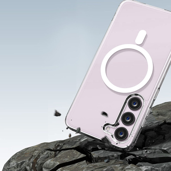 Etui do Samsung Galaxy S23 Plus do MagSafe, Dropproof magnetyczne przezroczyste