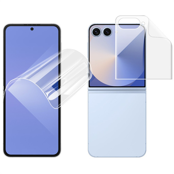 Folia IMAK Hydrogel do Samsung Galaxy Z Flip7 5G na ekran wewnętrzny i zewnętrzny