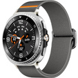 Pasek nylonowy do Samsung Galaxy Watch 8 / 8 Classic, Szary