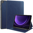 Etui do Samsung Galaxy Tab S9 FE / S10 FE, Business Card and Pen Slot, niebieskie