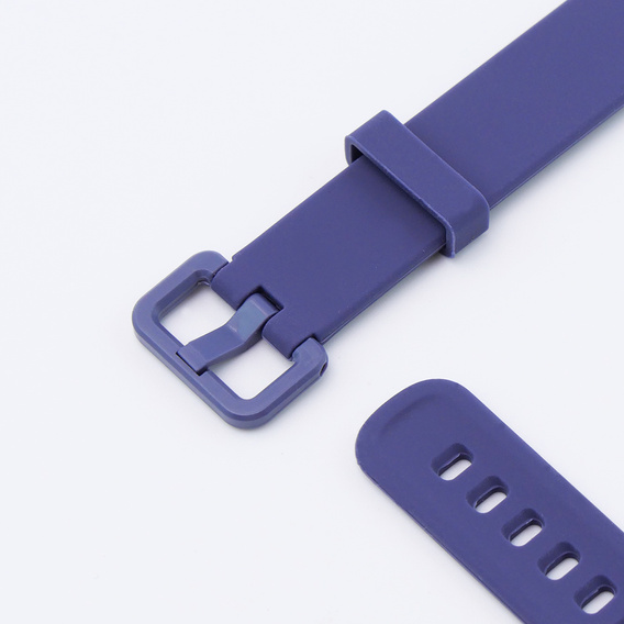 Pasek Silikonowy do Xiaomi Smart Band 10 / 9 / 8, Niebieski