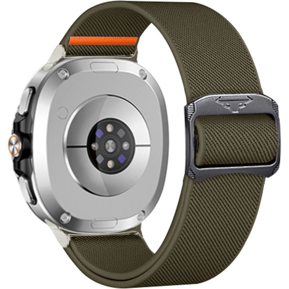 Pasek nylonowy do Samsung Galaxy Watch 8 / 8 Classic, Zielony