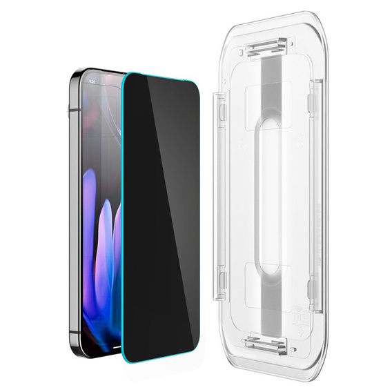 Spigen Glas.TR "EZ FIT" HD Szkło Hartowane prywatyzujące do Google Pixel 9 Pro XL (2 szt.)