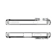 Etui Spigen do Samsung Galaxy S25 Edge,  MagSafe Ultra Hybrid, Zero One, białe + Szkło Hartowane 9H