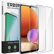 2x Szkło Hartowane do Samsung Galaxy A32 4G, ERBORD 9H Hard Glass, szybka
