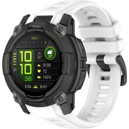 Pasek silikonowy do Garmin Instinct 3 Solar / Instinct 3 AMOLED 50 mm – Biały