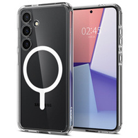 Etui Spigen do Samsung Galaxy S24, Ultra Hybrid OneTap Ring, przezroczyste białe