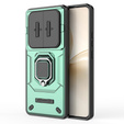 Etui pancerne do Realme 14 Pro 5G, CamShield Slide, zielone