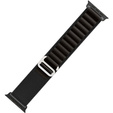 Pasek Nylonowy do Apple Watch 1/2/3/4/5/6/7/8/9/10/11/SE 38/40/41/42mm, Czarny