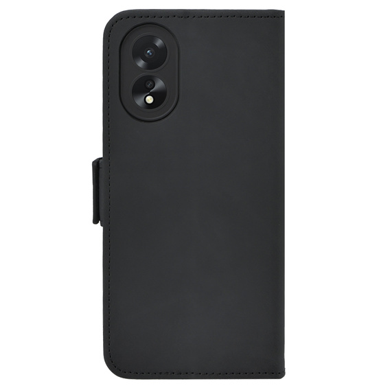 Etui z klapką do Oppo A38 4G / Oppo A18 4G, Card Slot, czarne