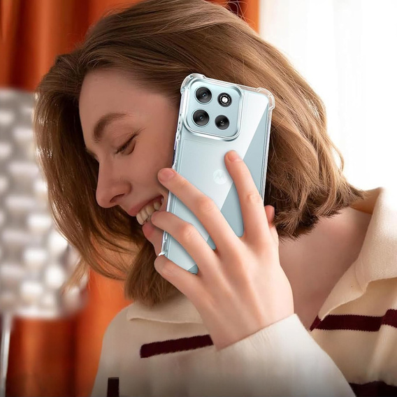 Etui do Motorola Moto G56 5G, Dropproof, przezroczyste