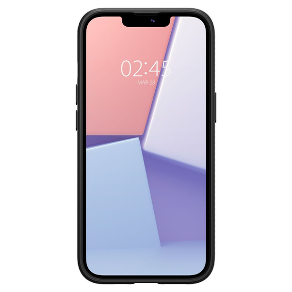 Etui Spigen do iPhone 13 Mini, Liquid Air, czarne + szkło