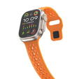 Pasek Silikonowy do Apple Watch 1/2/3/4/5/6/7/8/9/10/11/SE Ultra 1/2/3 42/44/45/46/49mm, Pomarańczowy