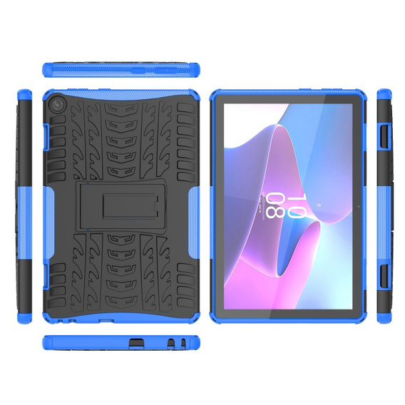 Etui do Lenovo Tab M10 10.1 Gen 3 TB-328FU/TB-328XU, Tire Armor, czarne / niebieskie