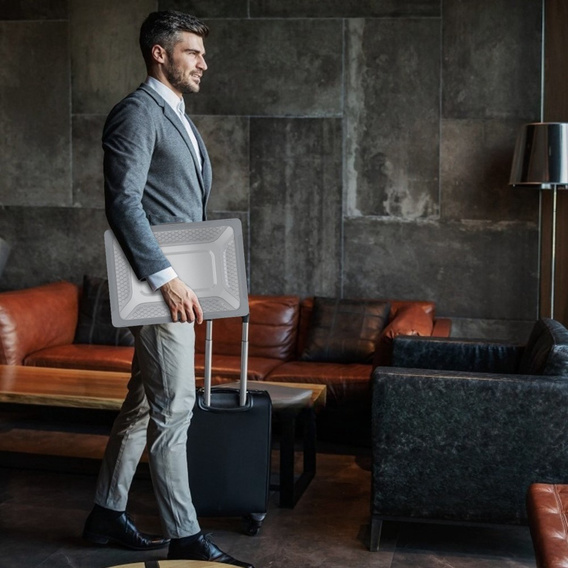  Etui Pancerne Kickstand do Macbook Pro 14 2021 A2442, Szare