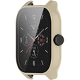 2w1 Etui + Szkło hartowane do Amazfit GTS 4, Beżowe