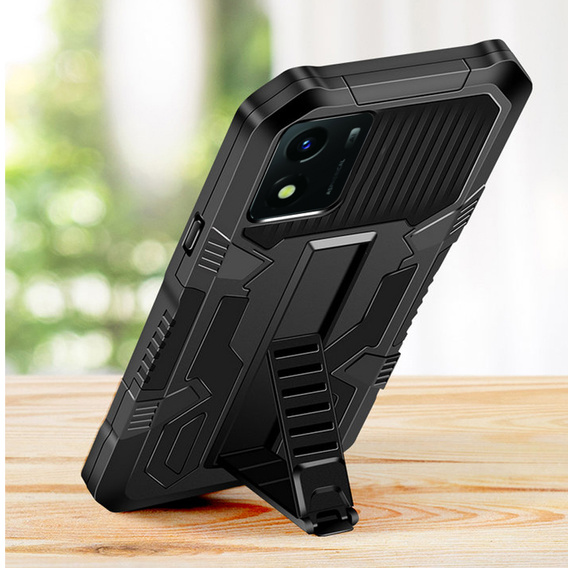 Etui Vanguard KickStand do Vivo Y01, Black