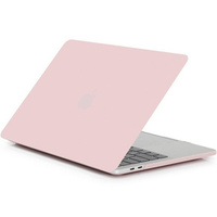 Etui Hard Case do Macbook Pro 13 A1706 A1708 A1989 A2159 A2251 A2289 A2338, Hard Case Obudowa, Jasno różowy