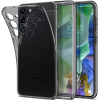 Etui Spigen do Samsung Galaxy S23+ Plus, Liquid Crystal, przezroczyste czarne