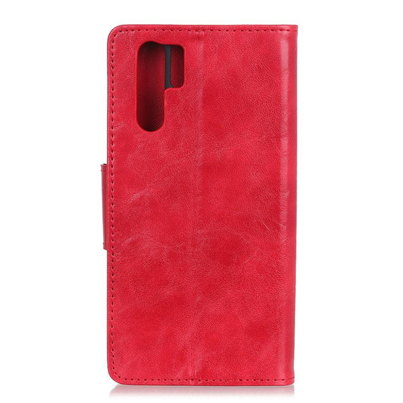 Etui z klapką do Huawei P30 Pro, Wallet Leather Case, czerwone