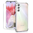 Etui do Samsung Galaxy M34 5G, Anti-Shock, przezroczyste + Szkło 9H