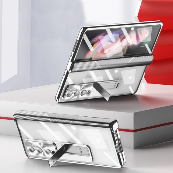 Etui Multi-Function do Samsung Galaxy Z Fold 4 5G, Srebrne