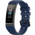 Pasek Silikonowy do Huawei Band 3/4 Pro - Dark Blue