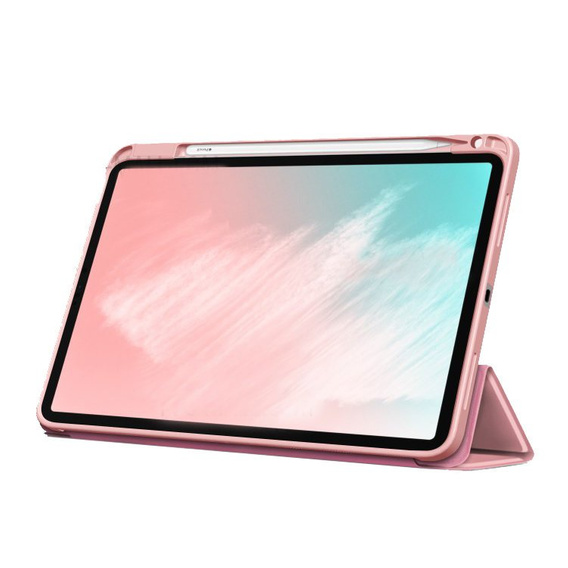 Etui do iPad Air 10.9" 2022/2020 (5/4 gen.), Smartcase z miejscem na rysik, różowe