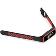 Pasek Silikonowy do Samsung Galaxy Fit 2 SM-R220, Czarny / Czerwony
