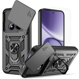 Etui pancerne do Xiaomi Redmi Note 15 Pro 4G, CamShield Slide, czarne