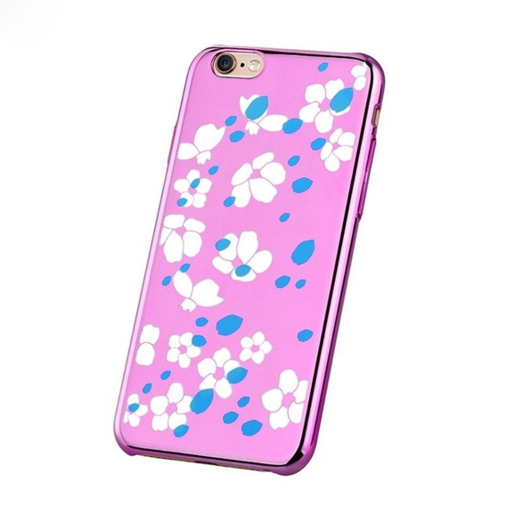 Etui COMMA Bloom Hard Case do iPhone 6 6s 4.7 - Różowy