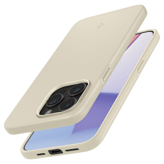 Etui Spigen do Apple iPhone 15 Pro Max, Thin Fit, Beżowe