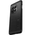 Etui Spigen do OnePlus 12 5G, Tough Armor, pancerna ochrona z podstawką, czarne