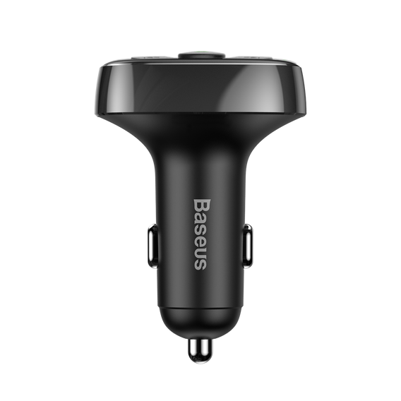 Baseus transmiter FM T-Shaped S-09A – Bluetooth MP3 + ładowarka samochodowa - czarna