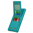 Etui do Samsung Galaxy S25 Ultra, Card Holder Kickstand, zielone