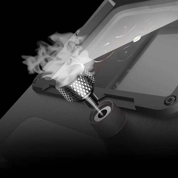 SHELLBOX 2nd gen I Uniwersalne Etui Wodoodporne na telefon z IPX8, czarne